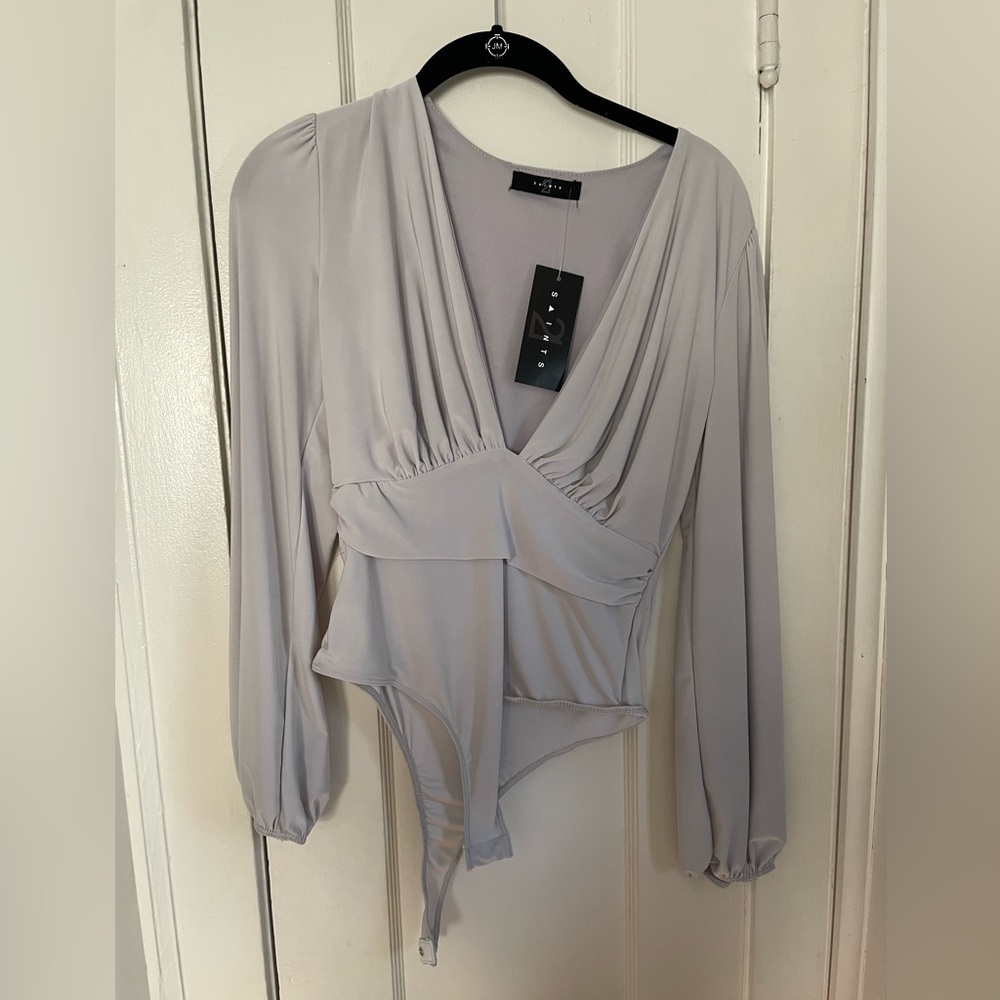 NWT Saints scoop neck line bodysuit